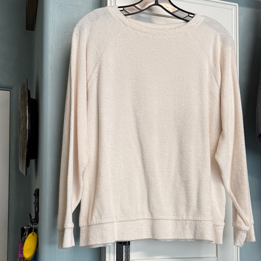 6397 Women's blush terry  Sweatshirt